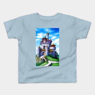 European castle Kids T-Shirt